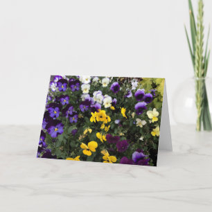 Blumengrußkarte Karte