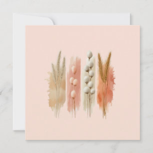 Blumengrüßkarte Karte