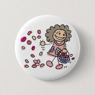 Blumenguletaste Button