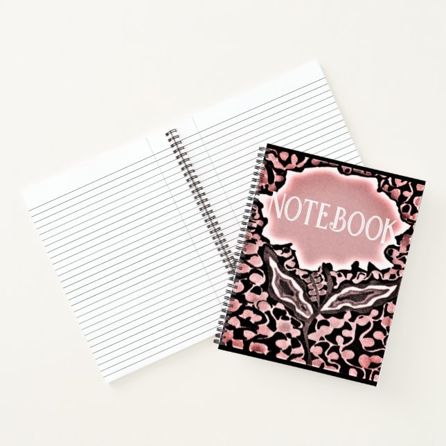 BlumengussNotebook Notizbuch (Innenseite)
