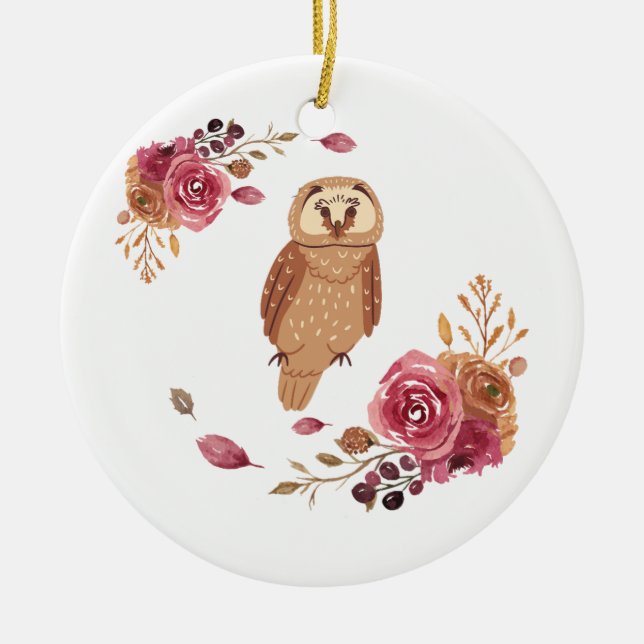 Blumenhain Keramik Ornament (Vorne)