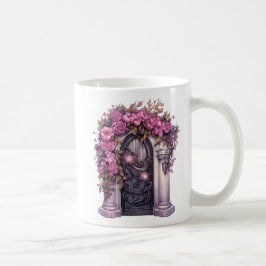 BlumenHalloween Spuk Haus Kaffeetasse