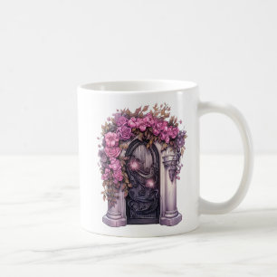 BlumenHalloween Spuk Haus Kaffeetasse