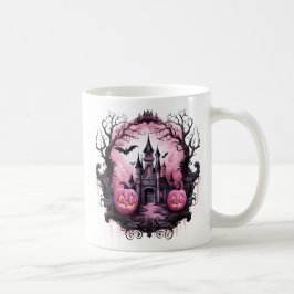 BlumenHalloween Spuk Haus Kaffeetasse