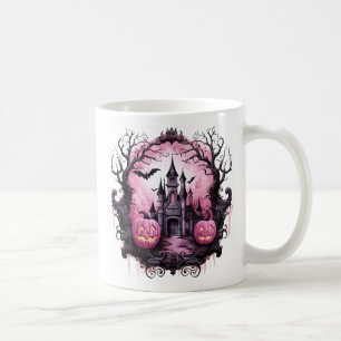 BlumenHalloween Spuk Haus Kaffeetasse
