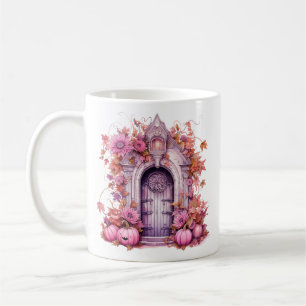 BlumenHalloween Spuk Haus Kaffeetasse