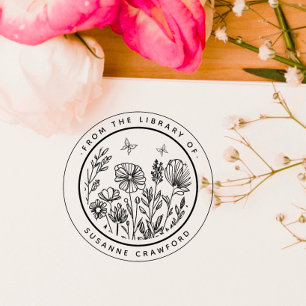 Blumenhandbuch aus der Bibliothek Permastempel