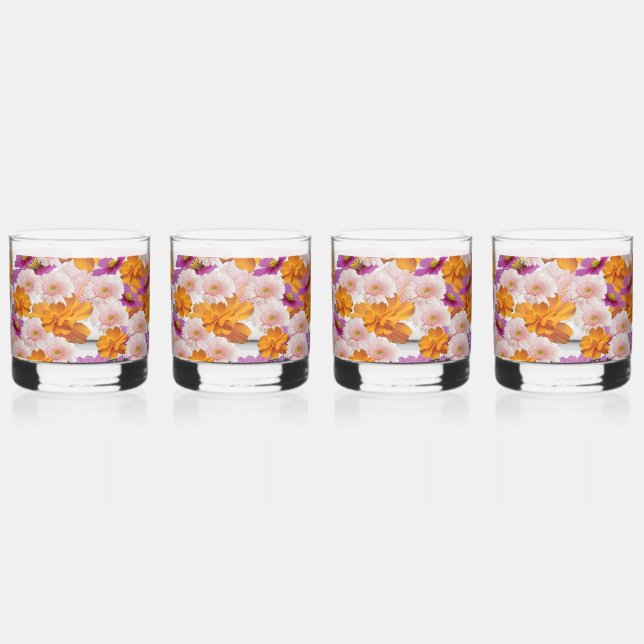 Blumenharmonie Whiskyglas (Links)