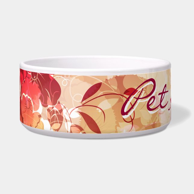 Blumenhaustier-Schüssel der mode-6 Napf (Vorderseite)