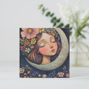 Blumenhaut und Crescent Moon