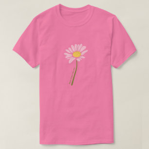 Blumenhemd – Rosa Farben T-Shirt
