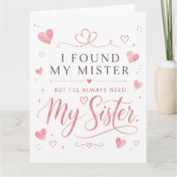 Blumenherz Hochzeit Schwester Ehre