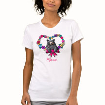 Blumenherz Mama Bear T - Shirt