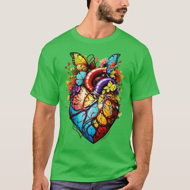 Blumenherz T-Shirt (Vorderseite)