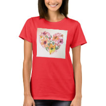 Blumenherz-T - Shirt
