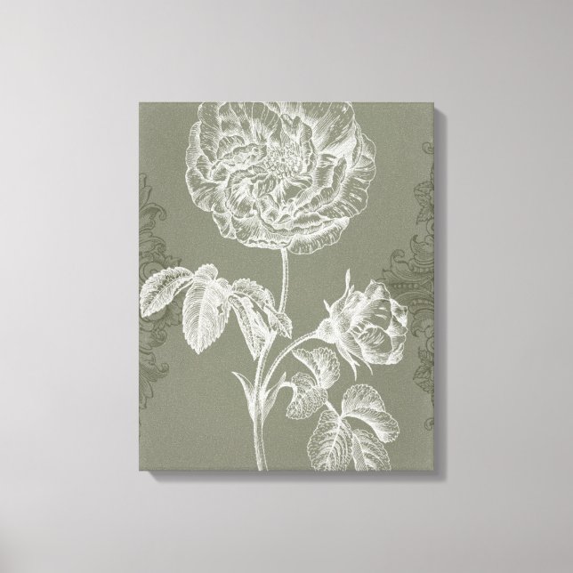 Blumenhilfe I Leinwanddruck (Vorderseite)