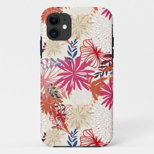 Blumenhintergrund 3 Case-Mate iPhone hülle (Rückseite)
