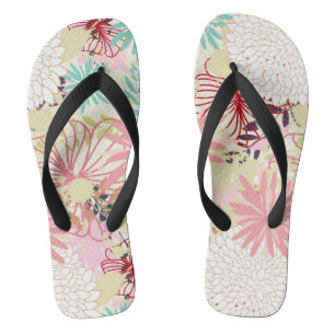 Blumenhintergrund 4 flip flops