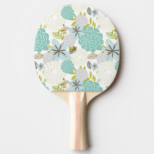 Blumenhintergrund 5 tischtennis schläger