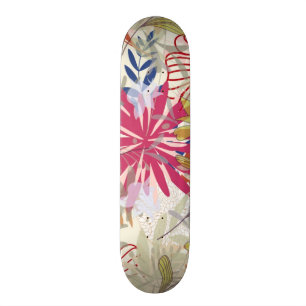 Blumenhintergrund 6 skateboard