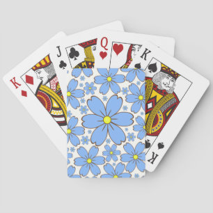 Blumenhintergrund Blumen Blüten Textur Blumen Spielkarten