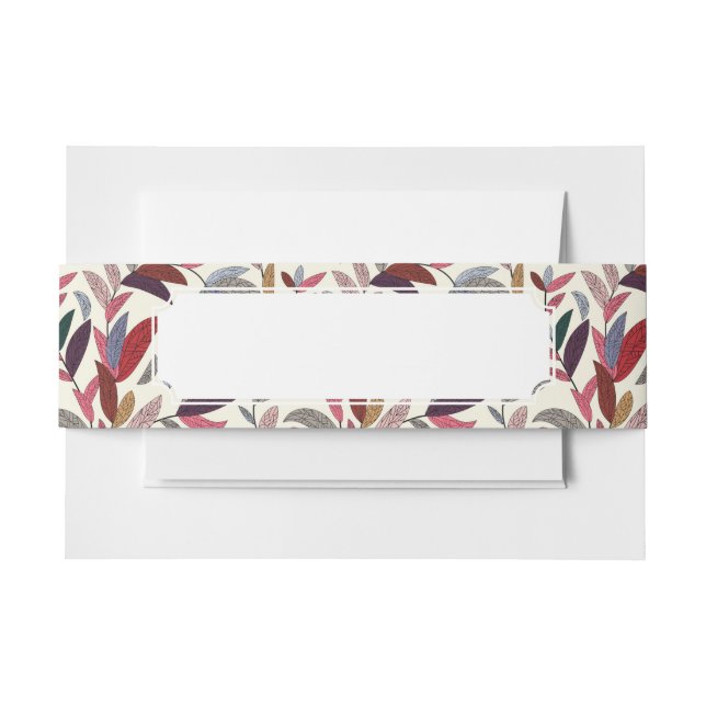 Blumenhintergrund Einladungsbanderole (Vorderseite Beispiel)