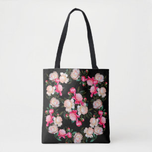 Blumenhintergrund. Rosa und weiß auf einem Dar