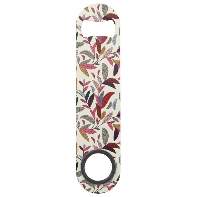 Blumenhintergrund Speedflaschenöffner (Vorderseite)