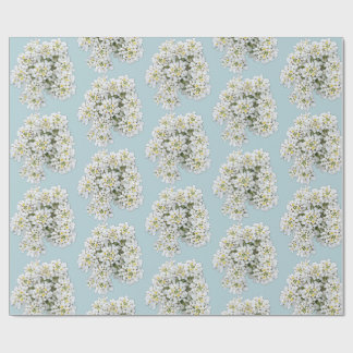 Blumenhochzeit Geschenkpapier