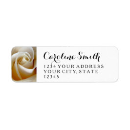 Blumenhochzeiten-Rücksendeadressen-Aufkleber