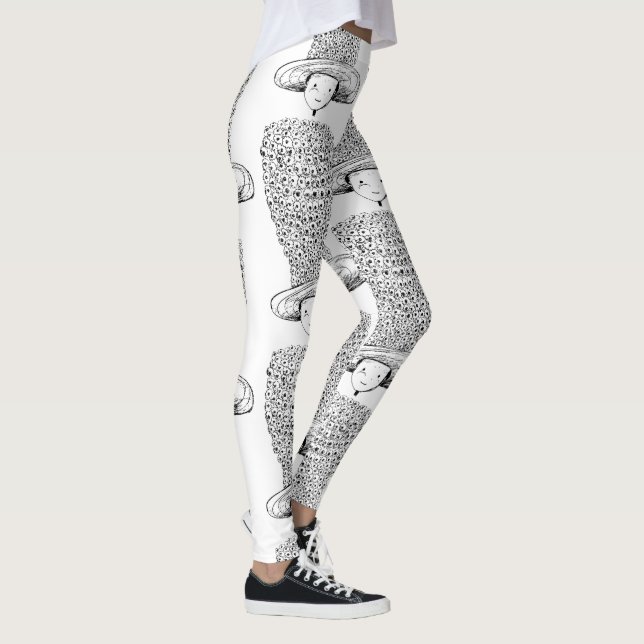 Blumenhut Leggings (Rechts)