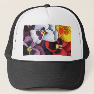 Blumenhut Truckerkappe