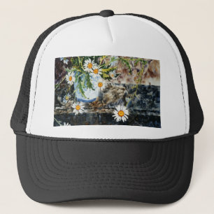 Blumenhut Truckerkappe