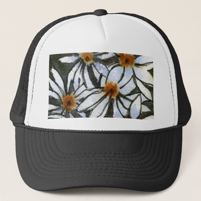 Blumenhut Truckerkappe (Vorderseite)
