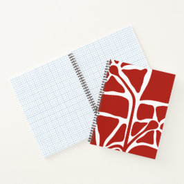 Blumenillustration Notizbuch