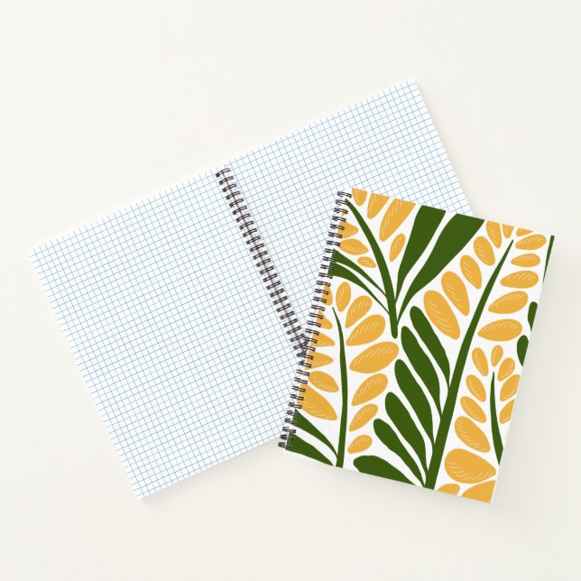 Blumenillustration Notizbuch (Innenseite)