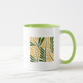 Blumenillustration Tasse