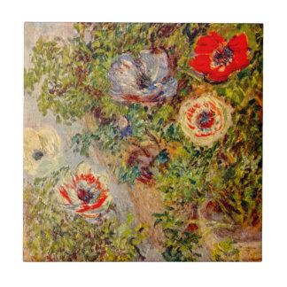 Blumenimpressionist Painting - Claude Monet Fliese