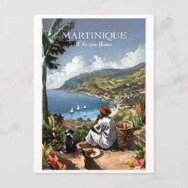 Blumeninsel-Serie 2ZFT67-13 Postkarte