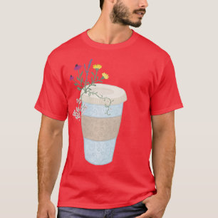 Blumenkaffee T-Shirt