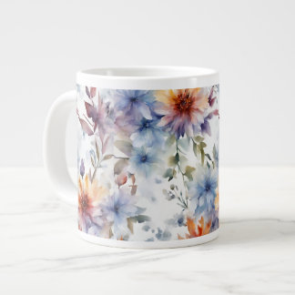 Blumenkaffee-Tasse Jumbo-Tasse