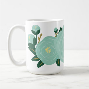 Blumenkaffee-Tasse Tasse
