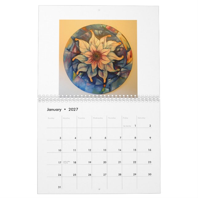 Blumenkalender 2015 durch Timothy Orikri Kalender (Jan 2027)