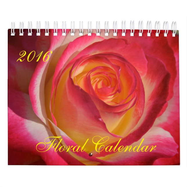 Blumenkalender 2016 kalender (Titelbild)