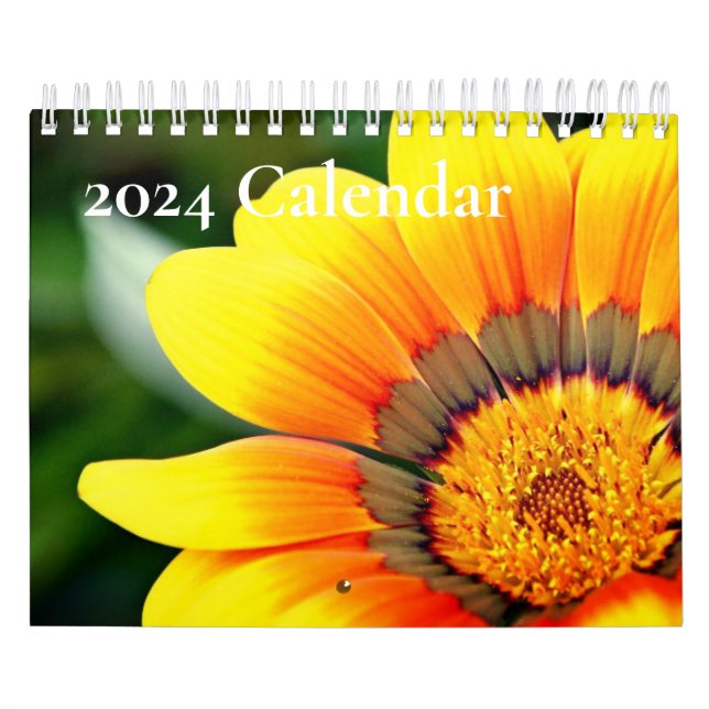 Blumenkalender 2024 kalender (Titelbild)