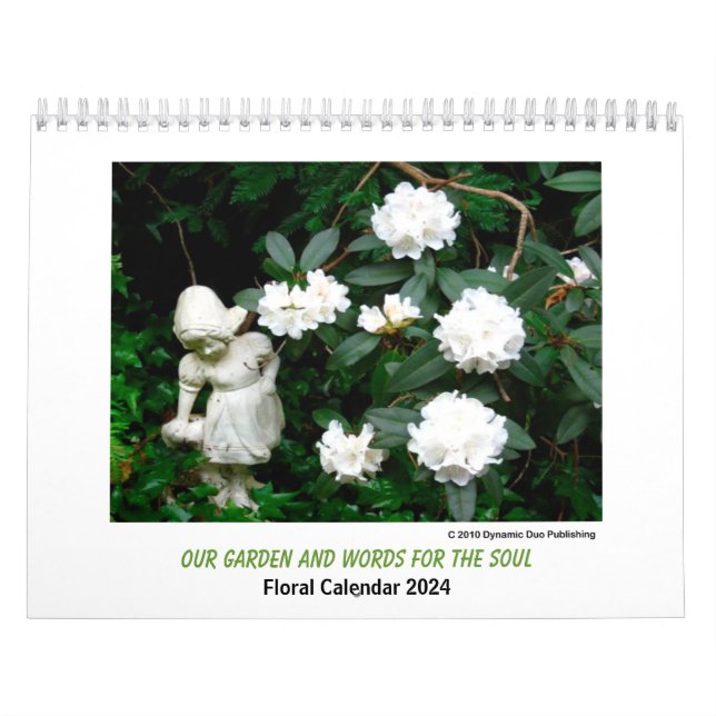 Blumenkalender 2024 kalender (Titelbild)