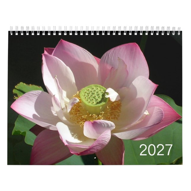 Blumenkalender 2027 kalender (Titelbild)