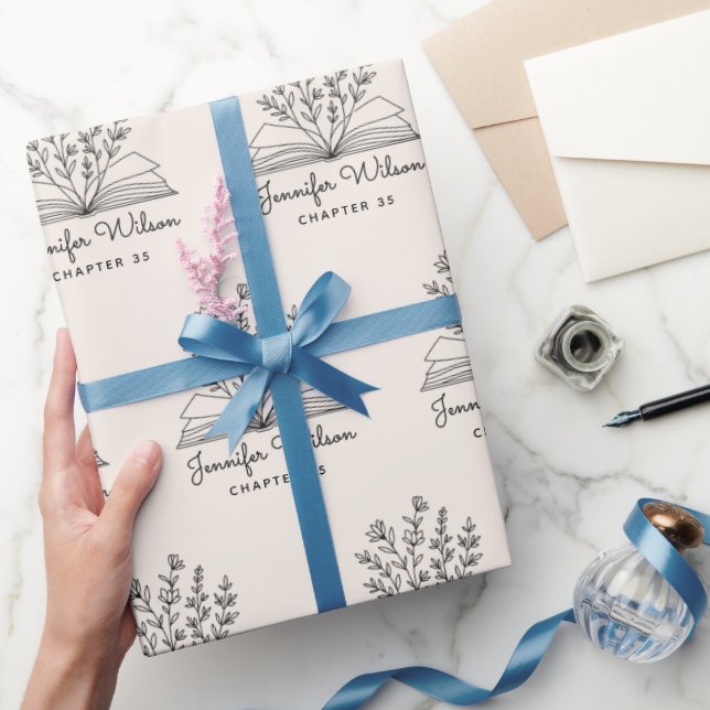 Blumenkapitel Alter Individuelles Geschenkverpacku Geschenkpapier (Schenken)