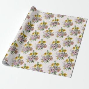 Blumenkarneval Geschenkpapier
