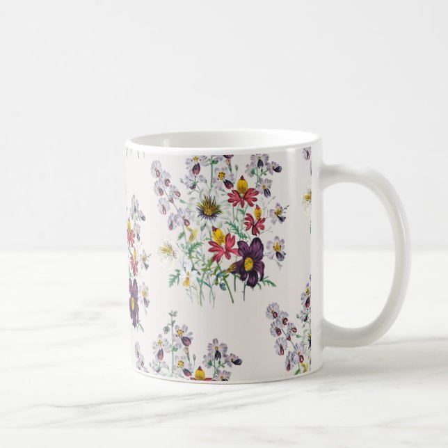 Blumenkarneval Kaffeetasse (Rechts)